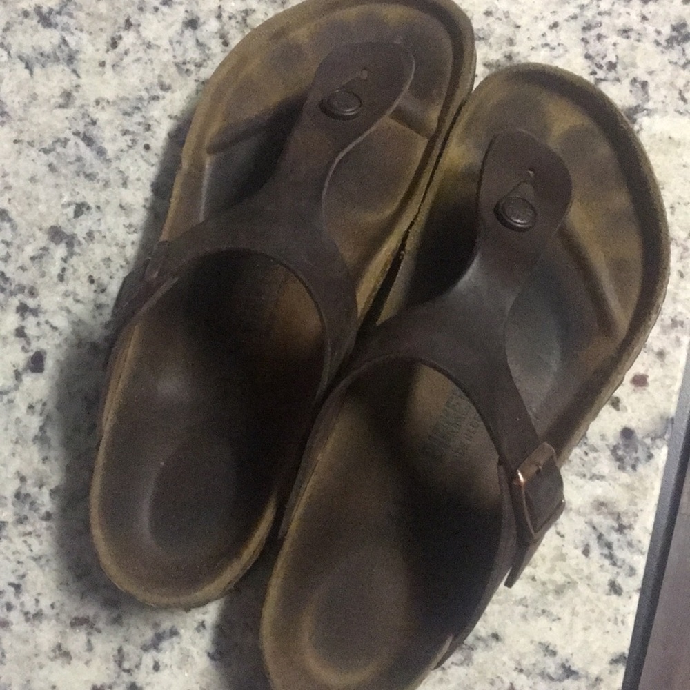 Gizeh Oiled Leather Birkenstock sandal